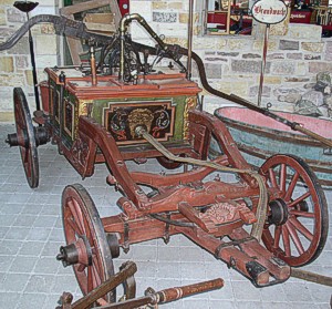 1751 yılına ait olan barok iftaiye arabası