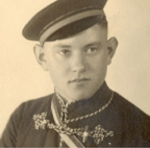 Albert Bürger als Corpsstudent